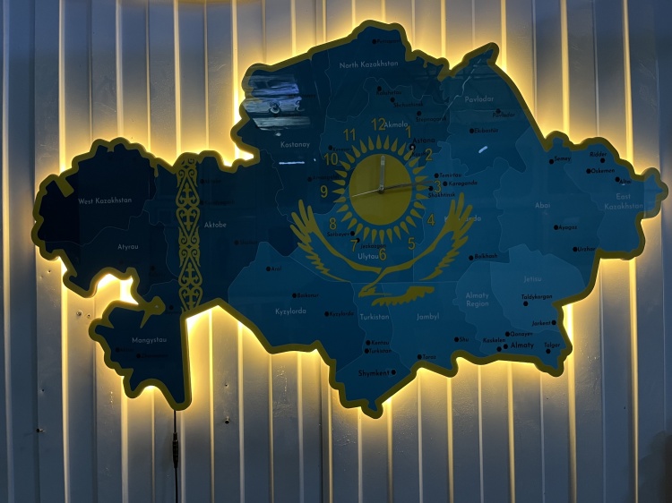 160/60 см Қазақстан картасы
